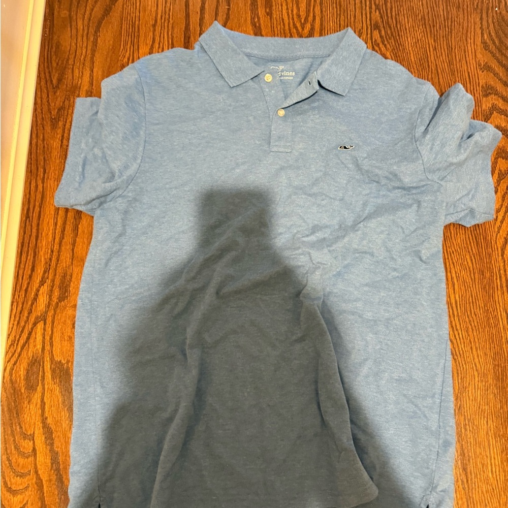 Vineyard Vines Men's Blue Polo Shirt